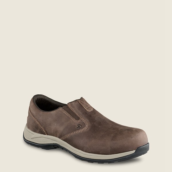 Red Wing Slip-On Comfortpro - Safety Toe - Mørke Grå - Dame 1089-JTMPW